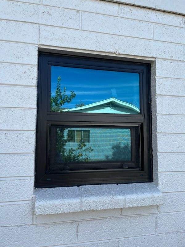 mezzo windows in phoenix az black window frame